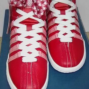 NWB Red Customize K Swiss sneakers size 2